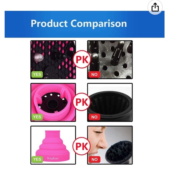 Pink Hair Diffuser - Picture 5 of 7